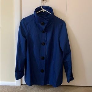 Beautiful blue swing coat